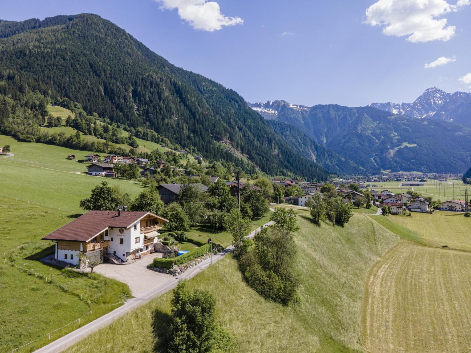 Apartment With Panoramic View Ramsau im Zillertal Dış mekan fotoğraf